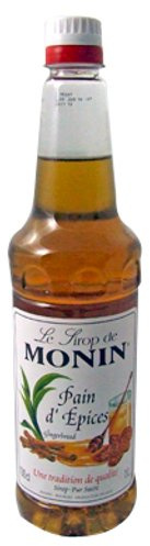 Monin Gingerbread syrup 1l and Pump