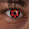 aricona Kontaktlinsen - Sharingan Kontaktlinsen Uchiha Sasuke - Farbige Kontaktlinsen ohne Stärke für Cosplay, Karneval, Fasching, Motto-Partys und Halloween Kostüme, 2 Stück