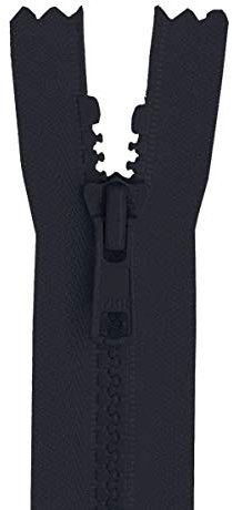 YKK Reißverschluss Vislon 2-Wege teilbar 5 mm 50 cm 580, schwarz
