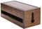 Changsuo Caja organizadora de Cables de Madera para Cable de extensión, Protector de sobretensión, Corrector de gestión de Cables, ocultador para Escritorio, hogar, Oficina, Cocina (marrón)