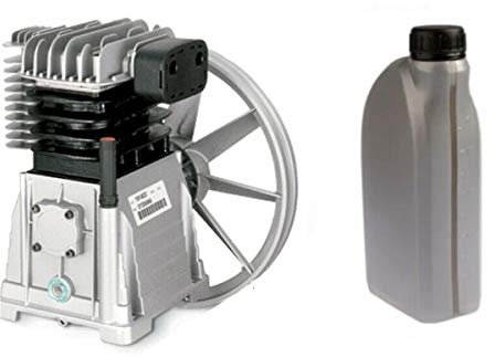 B3800B GRUPPO POMPANTE ABAC x COMPRESSORE NUAIR CECCATO FINI SHAMAL BALMA HP3 HP4 + 1 LT OLIO SINTETICO