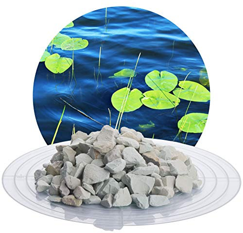 Schicker Mineral Zeolith-Aqua 10 kg, Wasseraufbereiter, Filtermedium für Gartenteich, Schwimmteich, Swimmingpool, Aquarium, 100% natürlichen Ursprungs, Sandfilteranlage (8,0-16,0 mm)