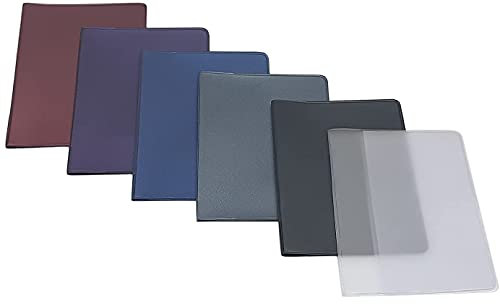 myledershop Universal Impfpass Schutzhülle/Internationaler Impfpass/Impfausweis/Impfbuch/Hülle/ab Ausstellungsdatum 1970 bis Heute mit 2 Fächer Made in Germany (Metallic Grau)