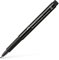 Faber-Castell 167894 - Tuschestift Pitt Artist Pen, fude medium FM, Strichbreite 1.5 mm, Farbe 199, schwarz, 1 Stück