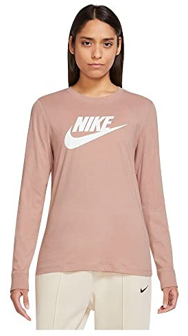 Nike Essential Icon Futura Maglia Rose Whisper/White M