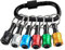 Mesee 6 Stück 1/4 Zoll Hex Shank Schraubendreher Bithalter, Schlüsselanhänger Verlängerungsstange, Bohrerhalter Set, Halter Verlängerung Bar Bohrschraubenadapter Schnellspanner Schraubendreher Bits
