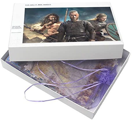 Puzzle 1000 Teile,Puzzle für Erwachsene Viking Classic Pädagogisches Stressfreisetzung Spielzeug,Erwachsenenpuzzle ab 12 Jahren(38x26cm)