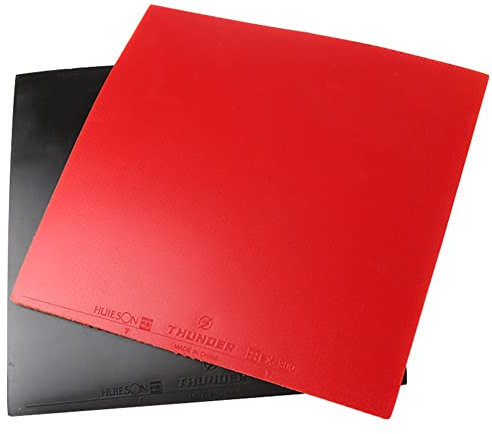 Tischtennis-Gummi-Hartschwamm, Ping-Pong-Gummi, schnelle Angriffs-Pingpong-Gummi, flexibel, Anti-Kleber, hochelastisches Gummi-Trainingspaar