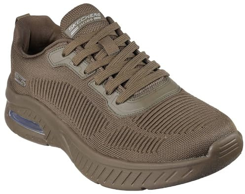 Skechers GOrun Altitude-Trail Herren-Sneaker mit luftgekühltem Schaumstoff, olivgrün, 47.5 EU