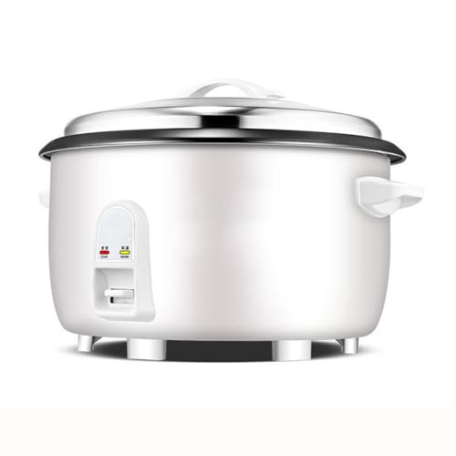AMiwet Olla Arrocera Comercial De Gran Capacidad 8L-45L Olla De Sopa Eléctrica Inteligente para Arroz Aislamiento Automático del Hotel Y Olla Arrocera con Revestimiento Antiadherente,8L