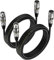NUOSIYA 3M XLR Cables 2 Packs,XLR Male to Female 3 Pins Balanced Microphone Cable for Studio Recorder, Mic, Mixer, Speaker System, Phantom Power