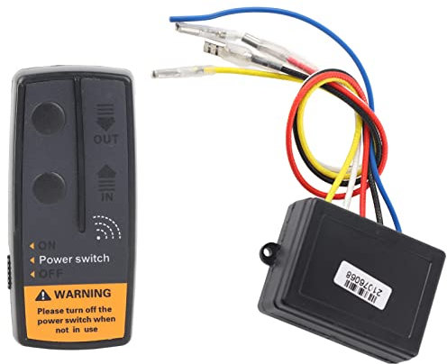 KIMISS Ankerwinden-Funkschalter, Ankerfernbedienung, Kabellose Winden-Fernbedienung, Trimm-Controller, Marine-Bootszubehör