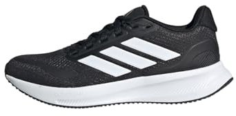 adidas Unisex - Bambini e Ragazzi RUNFALCON 5 Shoes Junior, Core Black/Cloud White/Core Black, 36 EU