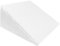 Acomoda Textil – Almohada de Lectura en Forma de Cuña para Sofá y Cama. Cojín de Espuma Desenfundable para Leer o Trabajar con Ordenador Inclinando la Espalda Acostado de Color Blanco 60x50x30 cm.