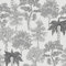 Fvlow Selbstklebende Tapete Wald Mustertapete Blumentapete Wald Vintage Vinyltapete Tapete Schlafzimmer Wohnzimmer Klebefolie Wand Selbstklebend 44.5cm×300cm