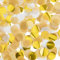 Konfetti Gold,Konfetti Seidenpapier Bunt,50g Stück Konfetti Rund 2.5cm Papier Konfetti,Konfetti Geburtstag,Deko Geburtstag,Konfetti mehrfarbig Hochzeit Valentinstag decorgold weiß braun Hochzeit