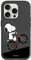 RhinoShield Case kompatibel mit [iPhone 15 Pro] | SolidSuit - Stoßdämpfende & schlanke Schutzhülle mit Premium Finish - 3.5 Meter Fallschutz - Schwarz [Snoopy/Cycling Day]