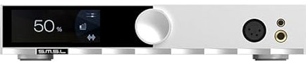 LEAUDIO SMSL H400 Headphone amplifier preamp output fully balanced gain control With remote control (Silver)