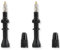 JEYORZY Fahrrad Tubeless 40mm, 2 Stück Ventilschaft Fahrrad Tubeless, Presta Tubeless Ventile, MTB Tublessventiel, Fahrrad Tubeless Presta Aluminiumlegierung für Fahrradreifen für MTB Reifen, Schwarz