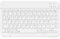 zoyu Deutsche Bluetooth Tastatur für iPad 10.9/10.2/9.7, Air 6/5/4/3, iPad Pro 11/10.5/9.7, Bluetooth Tastatur mit Deutschem Layout QWERTZ, Weiß