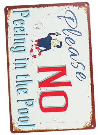 OFFSCH Panneau De Piscine Extérieur Panneau De Décoration Murale Affichage Pour Piscine De Sécurité Pour