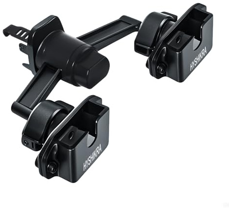 HYSHIKRA Car Air Conditioning Hole External Adjustable Radio Set Holder | for Handheld Radio/Speaker Microphone/Mobile Radio Speaker Compatible with Baofeng Kenwood Motorola