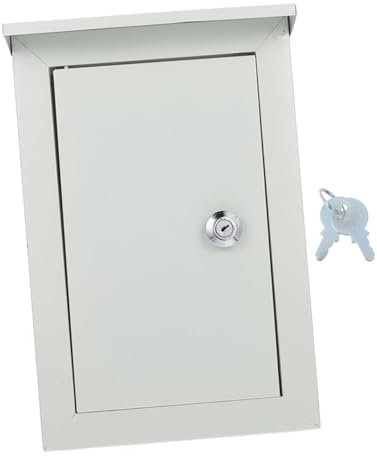 DOITOOL Outdoor Distribution Box Weather Resistant Aluminum Wall Mounted Electrical Enclosure for Outdoor Cable Box Enclosure Distribution Cabinet