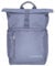 Kenorada Rucksack Whitney Roll-Up | moderner Tagesrucksack mit Rolltop | gepolstertes Laptopfach (bis 17) | verstellbare Schulterriemen | Zwei Außenfächer und Innenfach (Rauchblau)