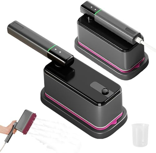 LORESJOY 2 en 1 Vaporizador de Mano para Ropa y Plancha para Ropa, 1200W Steamer Portátil de Mano, Plancha Vertical Vapor, Planchador de vapor portátil Plancha de Viaje