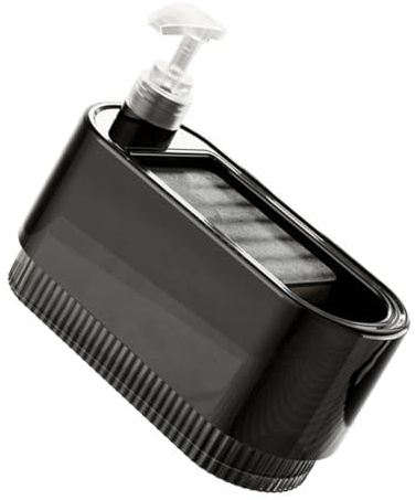 Hygienic Dish Detergent Dispenser Press Design Sponge Storage Leak Container Push Button Liquid Dispenser