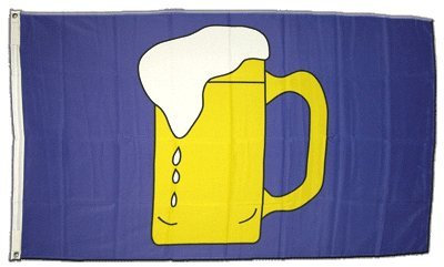 XXL Flagge Fahne Bier 150 x 250 cm