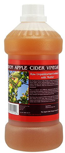 Apple Cider Vinegar Tonic with 'Mother' - 1000ml (33.8oz) Natural Raw Unfiltered Plastic Bottle