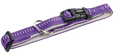 Nobby Halsband Soft Grip, lila L: 50/65 cm, B: 25 mm, 1 Stück