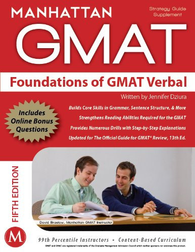 Foundations of GMAT Verbal, 5th Edition (English Edition)