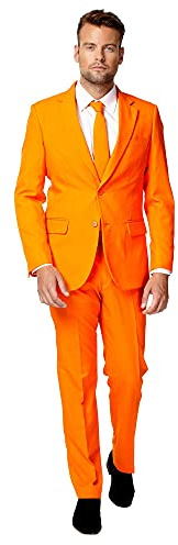 OppoSuits Modisch Party Einfarbige Anzüge für Herren