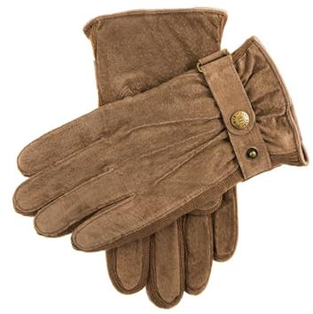 Dents Herren Chester Handschuhe, Beige (Oatmeal), X-Large