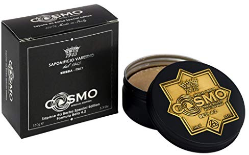 Saponificio Varesino Rasierseife Cosmo Restyling 150g für Männer - Erwachsene, die Wert auf gepflegte Körperpflege legen
