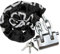 VULCAN Security Chain and Lock Kit - Premium Case-Hardened - 3/8 Inch x 3 Foot (+/-2 Inches) - Chain Cannot Be Cut with Bolt Cutters or Hand Tools