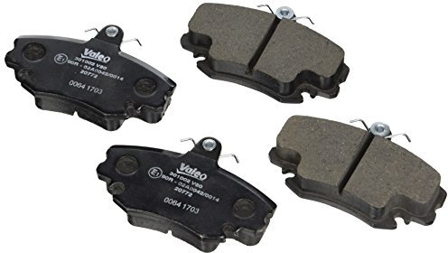 VALEO - Bremsbelagsatz - 301002-4er Set - Vorderachse - Voll ausgestattet mit montiertem und nicht montiertem Zubehör
