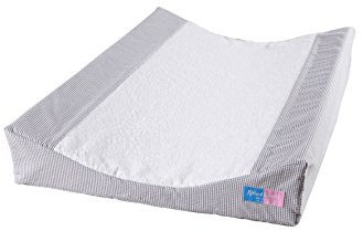 Robert Osswald 1.4.1.3.1.1.1-K01-05 Wickelauflage 2-Keil Mulde mit Frotteebezug und Inlet - 45cm x 70cm, rot