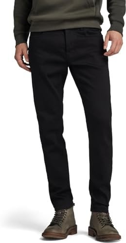 G-Star Men's 3301 Slim Jeans, Black (pitch black 51001-B964-A810), 40W / 32L