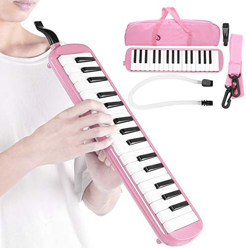 Strumento musicale a fiato Melodica a 32 tasti per suonatori di melodica(rosa) melodica escolar diamonica 32 tasti Melodiche