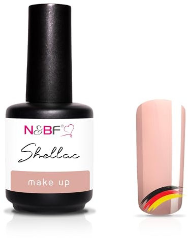 NAILS FACTORY UV Nagellack 12ml Make Up/Beige | Gellack LED UV Nagellack Lack für Maniküre Nageldesign Gel Nägel | Salon & Heimgebrauch