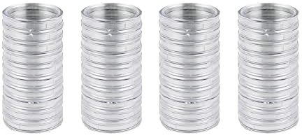 Prophila Collection 40 Münzkapseln 32,5 mm z. B. für Dt. 10-(bis 2015)/20-/25-€URO (Original PP-Kapsel)