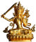 YGAKX Buddha Figur deko Ornamente Statue Tibetischer Buddhismus Buddha Manjushri Bodhisattva-Tempel, der majestätischen Buddha-Statuen und Feng-Shui-Ornamenten gewidmet ist