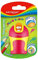 Keyroad Ergonomischer Doppel-Anspitzer Soft Touch/ 1 Stück/Kunststoff/Klingen aus Stahl/von Bleistiften und Buntstiften/Blister - Mischfarben/für Kindergarten Vorschule und Schule, KR971524