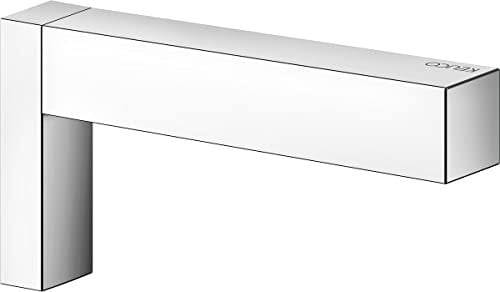 KEUCO Ersatz-Rollenhalter aus Metall, Hochglanz-verchromt, WC-Rollenhalter für Badezimmer und Gäste-WC, 1 Rolle, Toilettenpapier-Halter, Edition 90 Square