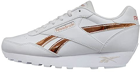Reebok Rewind Run Damen-Sneaker, Ftwbla Rosgol Ftwbla, 35.5 EU