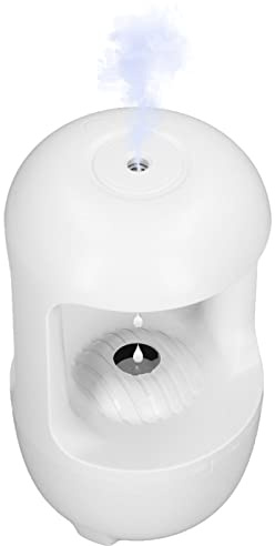 500 ml Nebel-Luftbefeuchter Anti-Schwerkraft-Wassertropfen-Luftbefeuchter Desktop-USB-Aufladung Wasserstandserkennung Runde Form für Schlafzimmer Büro Reisen