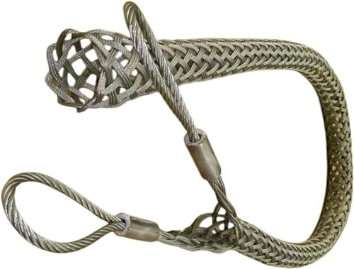 Draht- und Kabelgitter-Ziehgriff, Doppelkopf-Kabelzieher, geeignet für leichte und schwere Kabel (D: 75–88 mm, 7,5 cm - 8,8 cm)